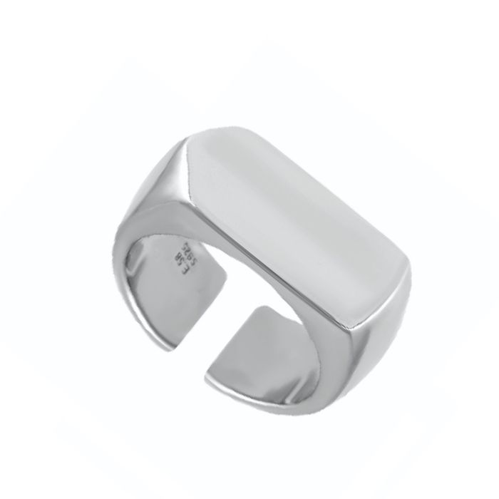 Men's silver ring WD00583